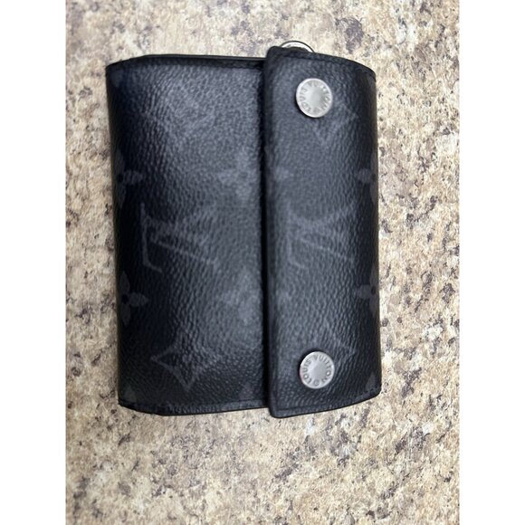 LOUIS VUITTON Tri-fold Monogram Rivet Eclipse Chain compact wallet (K) - Picture 16 of 16